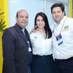 Raul Monteiro, da Iberostar, Luciana Fernandes e Vitor Bauab, do M&E