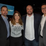 Renato Kiste e Alexandre Pinto, da Shift, com Daniela Moriwaki e Rodrigo Stocco, da Renase