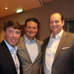 Ricardo Amaral, da R11, André Pousada, diretor geral e Carlos Pedercini, vice presidente Global de Operações