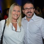 Rosa Masgrau, do M&E, com Jair Pasquini, da BNT