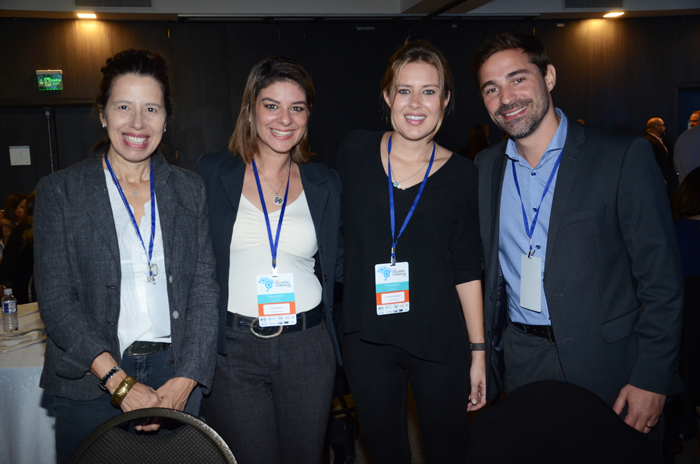 Sandra Maia, do Senac, Fernanda Surrini, da Atlantica Hotels, Fernanda Gonçalves, do Grand Hyatt, e Valter Marchesi, da Atlantica Hotels Sandra Maia, do Senac, Fernanda Surrini, da Atlantica Hotels, Fernanda Gonçalves, do Grand Hyatt, e Valter Marchesi, da Atlantica Hotels