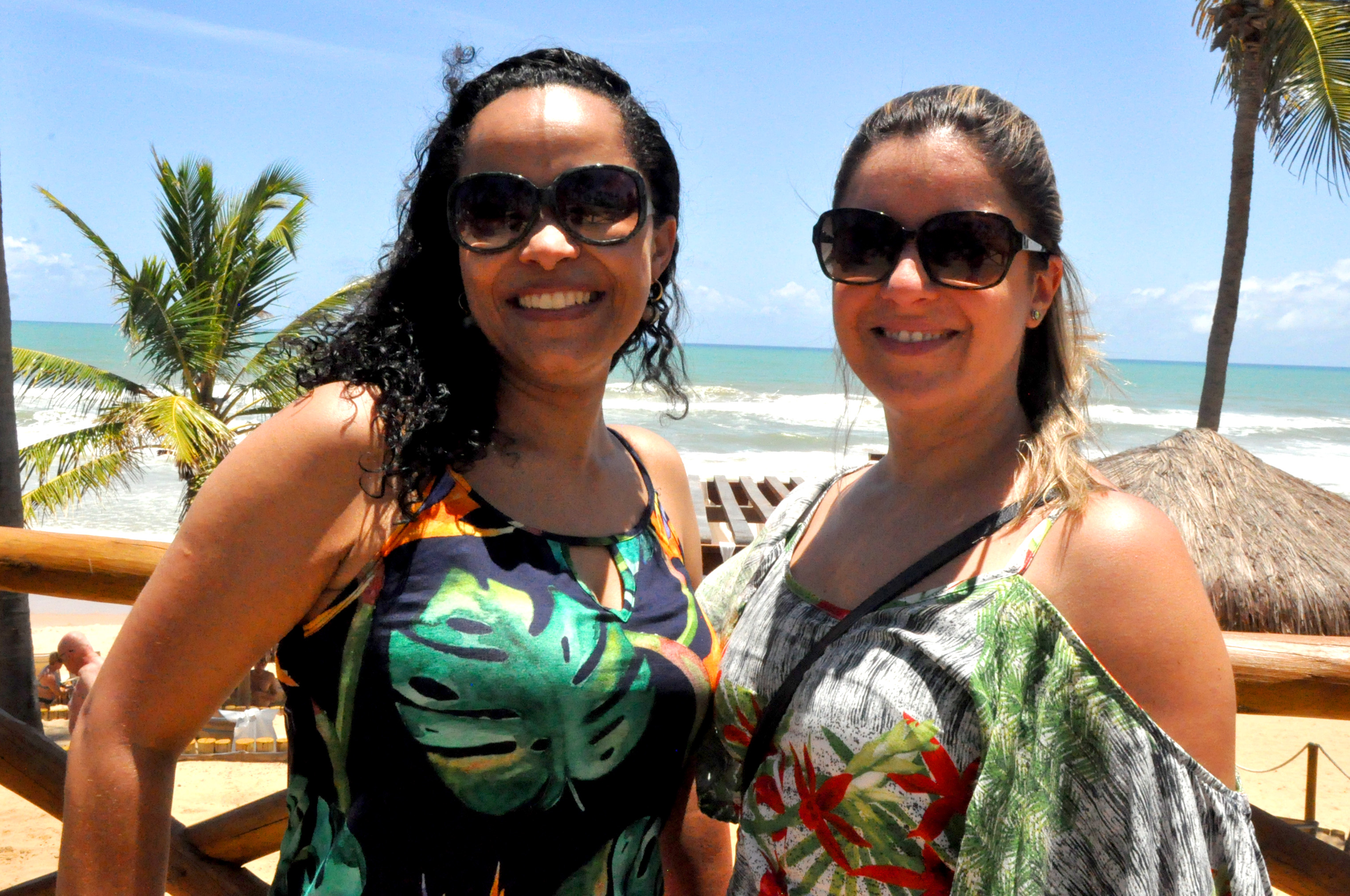 Silvia Lourenço, da Trend, e Andrea Trindade, da Latam Travel
