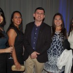 Suellen Avelino, Mara Souza, Antonio Marcos, Rose Aragão e Pauliane Paccelle, dos hotéis da rede