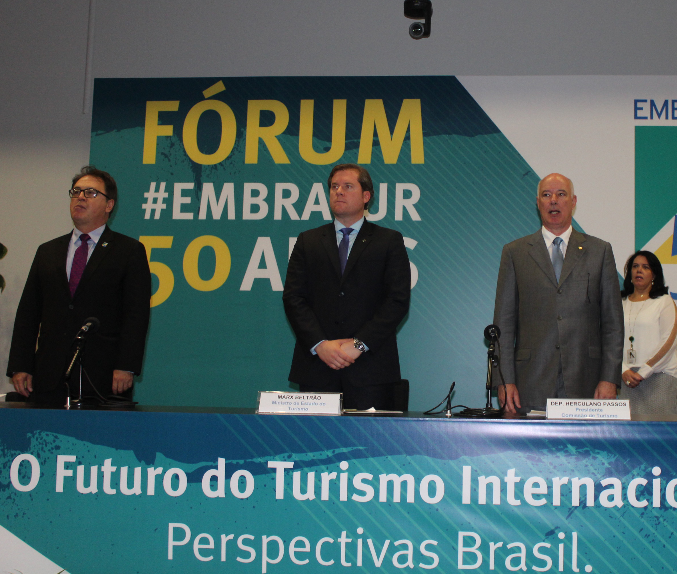 Vinícius Lummertz, Marx Beltrão e Herculano Passos