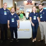 Vitor Santos, Elias Duarte, Vivian Fritsch e Roberto Sanches, da Orinter Tour & Travel