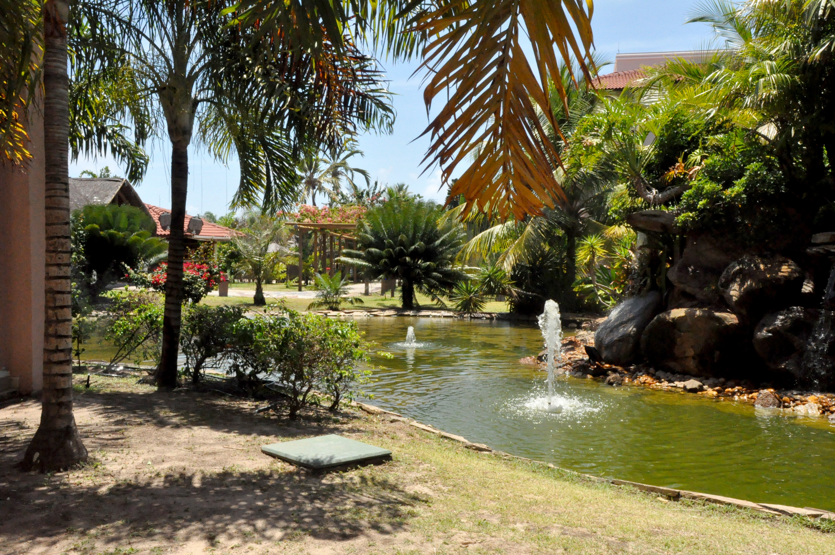 É impressionante o alto contato com a natureza e a sensibilidade sustentável do resort