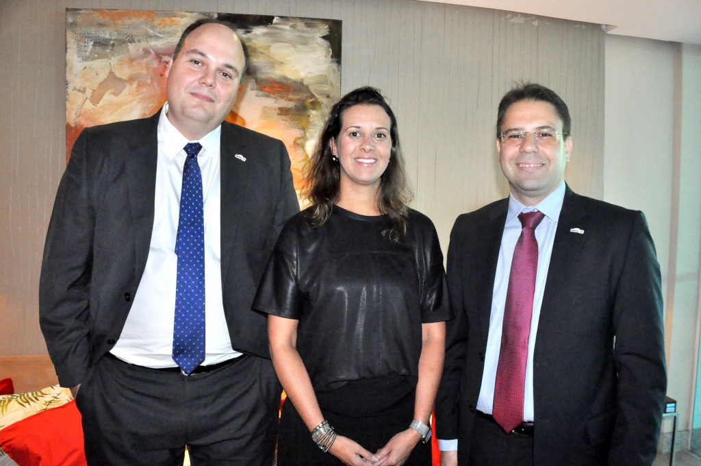 Anderson Dalbone, Janaina Pochapski e Daniel Lopes, do Sesc Anderson Dalbone, Janaina Pochapski e Daniel Lopes, do Sesc