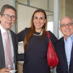 Cassio Oliveira, da Ancoradouro, Adriana Cavalcanti, da Air France, e Aldo Leone, da Agaxtur