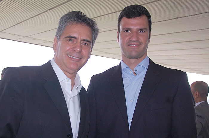 Fernando Dias, da Master Turismo, e Rubens Schwartzmann, da Abracorp