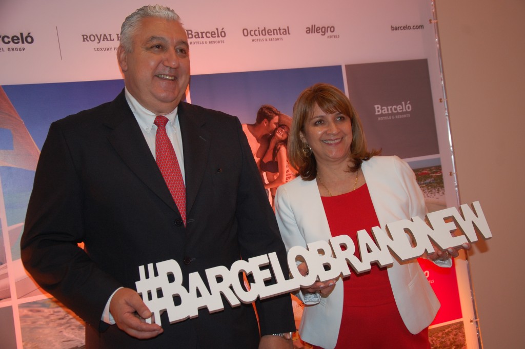 Fernando Gutiérrez e Agela Martinez, do Barceló