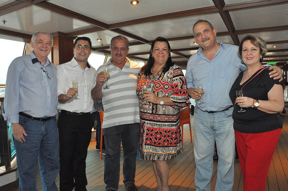 Fernando Lucio, da Fernando Lucio Viagens, Fábio Guilhem, da Costa, Adalberto e Vera Maluf, do Ponta Verde, Dário Parazolli, da Costa e Daisy Ferreira, da Fernando Lucio Viagens Fernando Lucio, da Fernando Lucio Viagens, Fábio Guilhem, da Costa, Adalberto e Vera Maluf, do Ponta Verde, Dário Parazolli, da Costa e Daisy Ferreira, da Fernando Lucio Viagens