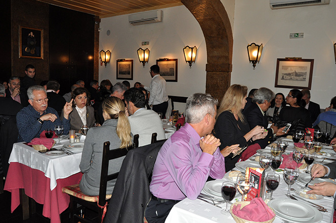 Jantar reuniu perto de 60 covidados Jantar reuniu perto de 60 covidados