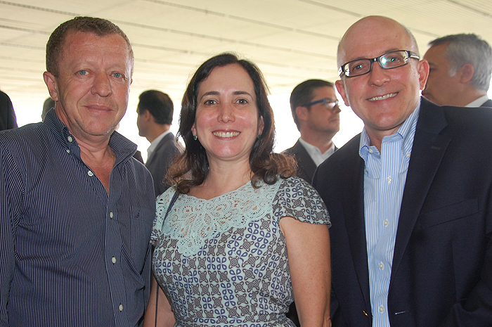 Jarbas Junior, Andrea e Aldo Leone, da Agaxtur