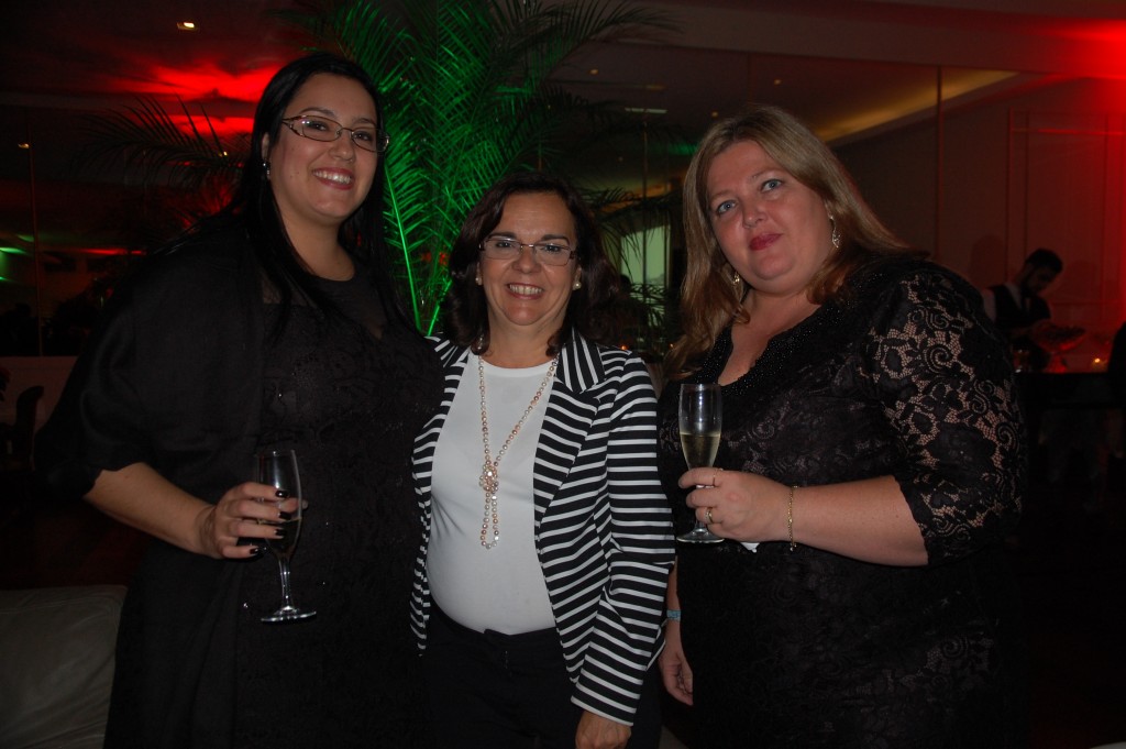 Juliana Gaspareto, Isabel Indolfo e Rosani Aguiar, da New Age