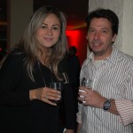 Keila Caldas, da Orinter, e Antonio Junior, da Atlantis