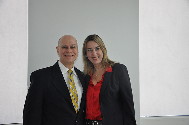 Lawrence Reinisch e Luciana Leite, da Reed Lawrence Reinisch e Luciana Leite, da Reed