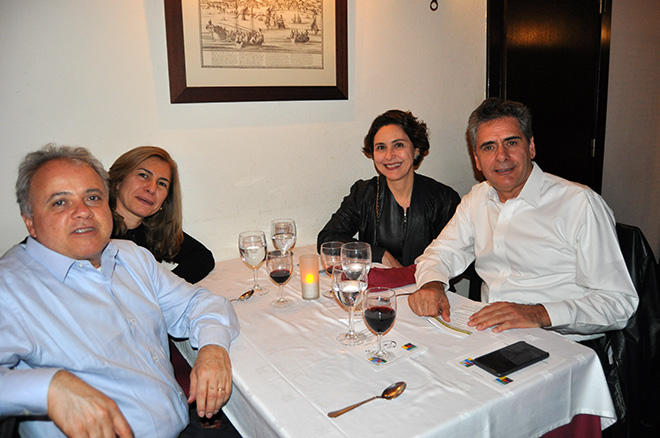 Lourenço, da Master Turismo com sua esposa Andreia, Prado e Vânia Lourenço, da Master Turismo com sua esposa Andreia, Prado e Vânia