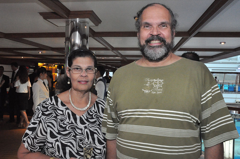Marcelo Jones e Elizabeth Jones Guimarães, da Palmitur Turismo Marcelo Jones e Elizabeth Jones Guimarães, da Palmitur Turismo