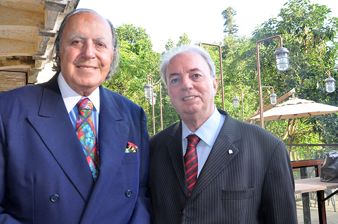 Michel Tuma Ness e Nilo Sérgio Felix