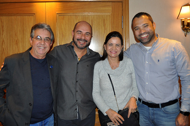 Osny Pires, Marcelo Restivo, Soely de Oliveira e Peterson Prado Osny Pires, Marcelo Restivo, Soely de Oliveira e Peterson Prado