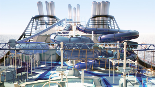 MSC Meraviglia, Aqua Park