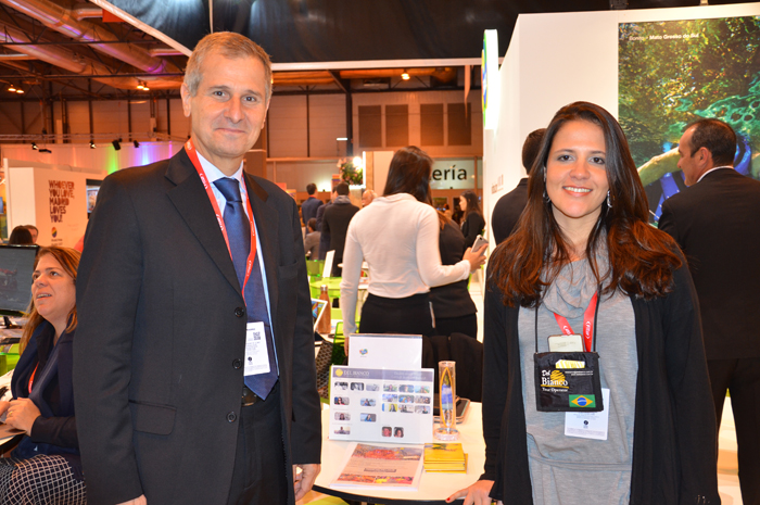 Claudio Del Bianco e Vivian Fernandes, da Del Bianco Travel
