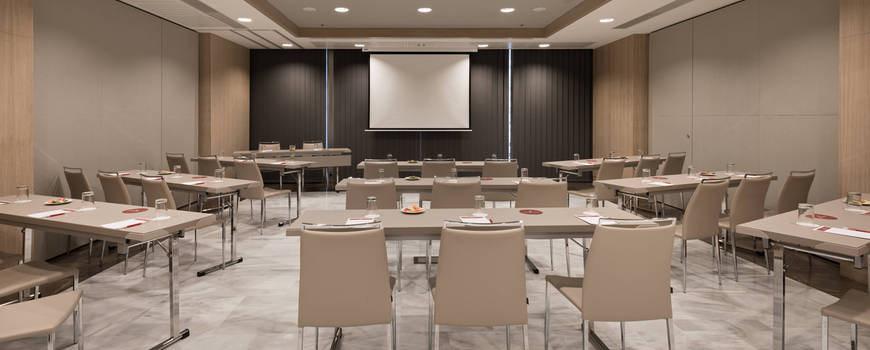 Configuração da sala de reunião