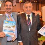 Gonzalo Paez, diretor da Ferias Argentinas, e Jorge Naón, da Fit América Latina