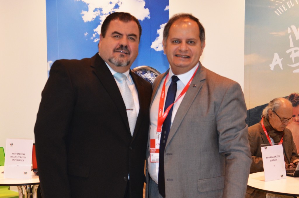 Herminio Roque e Gálvez Thiago Pacos, do Sheraton
