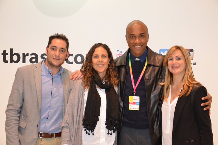 Jorge Lorenzo, Silvia Manrique, Luis Sobrinho e Ligia Meyer, da Air Europa