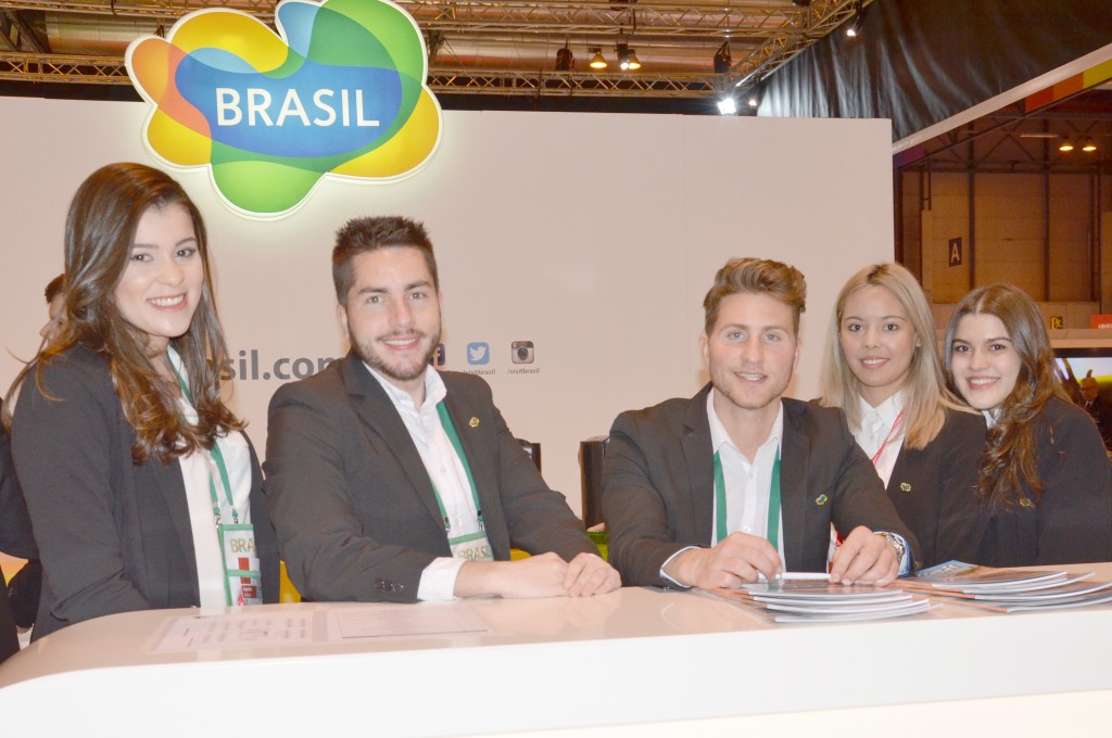 Staff da Embratur na Fitur 2017