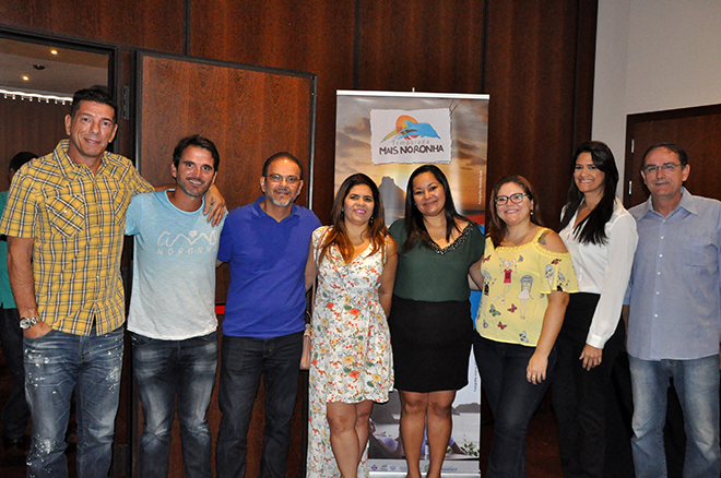 Hoteleiros e operadores de Noronha prestigiaram o evento Hoteleiros e operadores de Noronha prestigiaram o evento