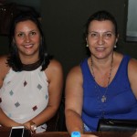 Mônica Mazzilli, da Bascovich Viagens, e Vivivan Guerrini, da Vgtour