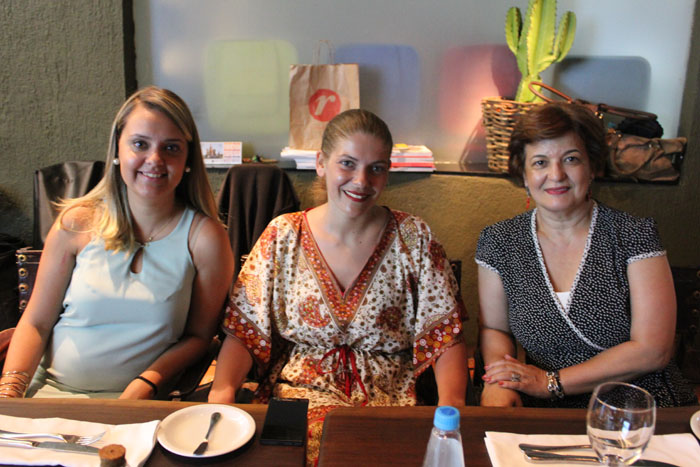 Nathalia Pizzotti, da TPI, Mariña Rodríguez, da Wamos, e Francinete Zerbetto, da GTA Nathalia Pizzotti, da TPI, Mariña Rodríguez, da Wamos, e Francinete Zerbetto, da GTA