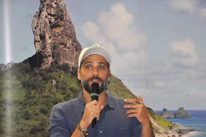 O ator global Bruno Gagliasso falou de sua paixão por Noronha O ator global Bruno Gagliasso falou de sua paixão por Noronha