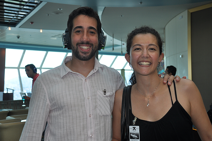 Thiago Mauad e Luciana Simbara, da R11