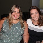 Vanessa Ramírez, da Viajes Pacífico, e Renata Cohen, do Ministperio do Turismo de Israel