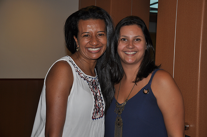 Vânia Carvalho, da Queensberry, e Mônica Mazzilli, da Boscovich