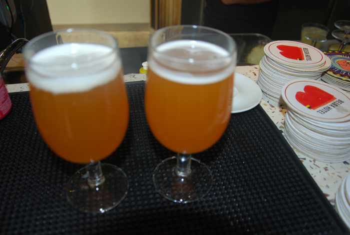 A tradicional cerveja belga é uma das atrações do cardápio