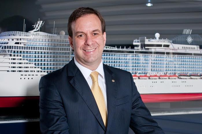 O diretor geral para o Brasil da MSC, Adrian Ursilli, estará presente na feira para divulgar as novidades da empresa (Foto: Divulgação)