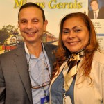 Abdellatif Achachi, diretor do Escritório Oficial de Turismo do Marrocos, com Oreni Braga, presidente da Amazonastur