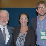 Adonai Arruda, da Serra Verde Express com Rosângela Cruz e Gonzalo Romero, da Aerolíneas Argentinas