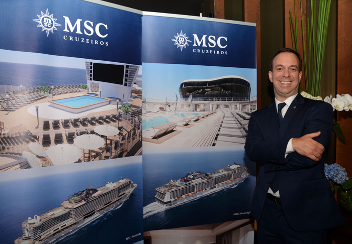 Adrian Ursilli, diretor Geral da MSC no Brasil
