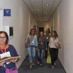 Agentes trocam de salas durante as rodadas de negócios