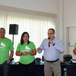 Agnaldo Abrahão saúda os participantes na abertura da Convenção