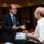 Alejandro Segura, da Turavion, e Drausio Tabuso, da D.Tabuso Turismo