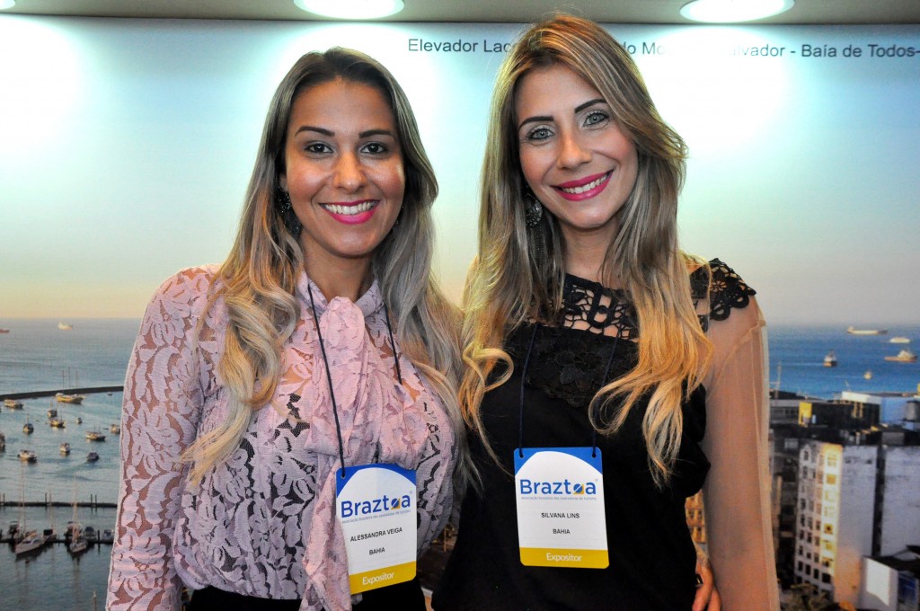 Alessandra Veiga e Silvana Lins, da Bahiatursa Alessandra Veiga e Silvana Lins, da Bahiatursa