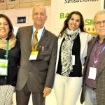Ana Paula Vieira, do RN, Helio Fiaux, da Tourmed, Arethuza Guerra, do RN, e Octavio Martins, da Convencional Incoming