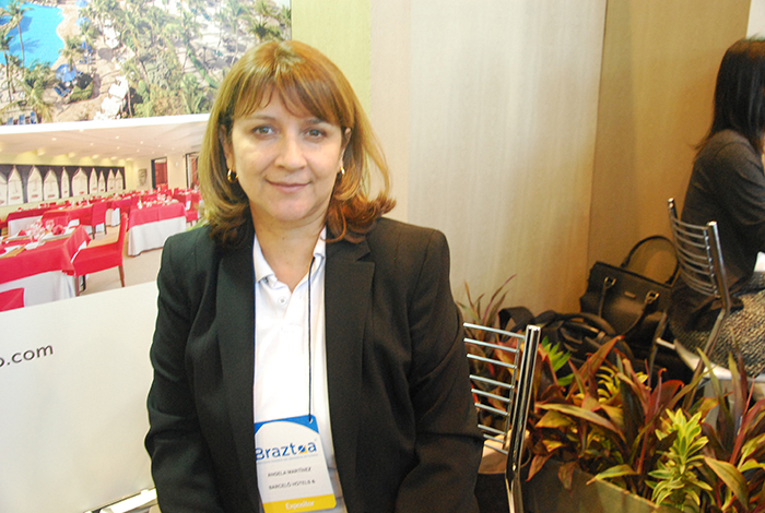 Angela Martinez, diretora de vendas Brasil da Barceló