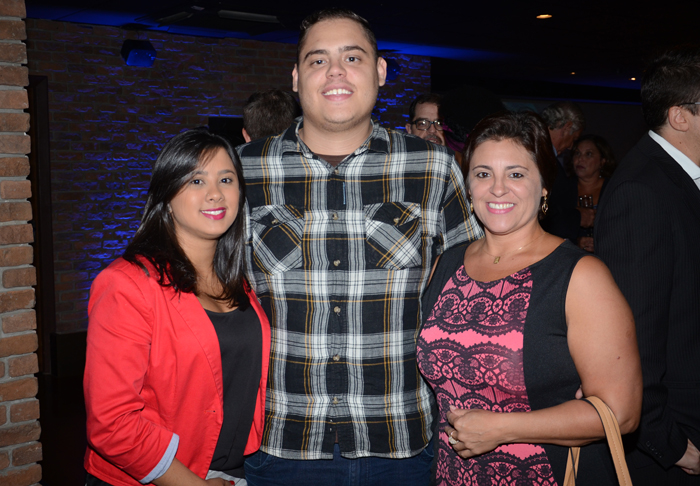 Anne Glauce, Wesley Silva e Cristiane Silva, da Sanchat Tour